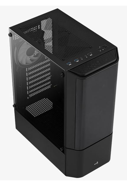 AeroCool Geh Midi Quantum v3 Black MicroATX/ATX/MiniITX