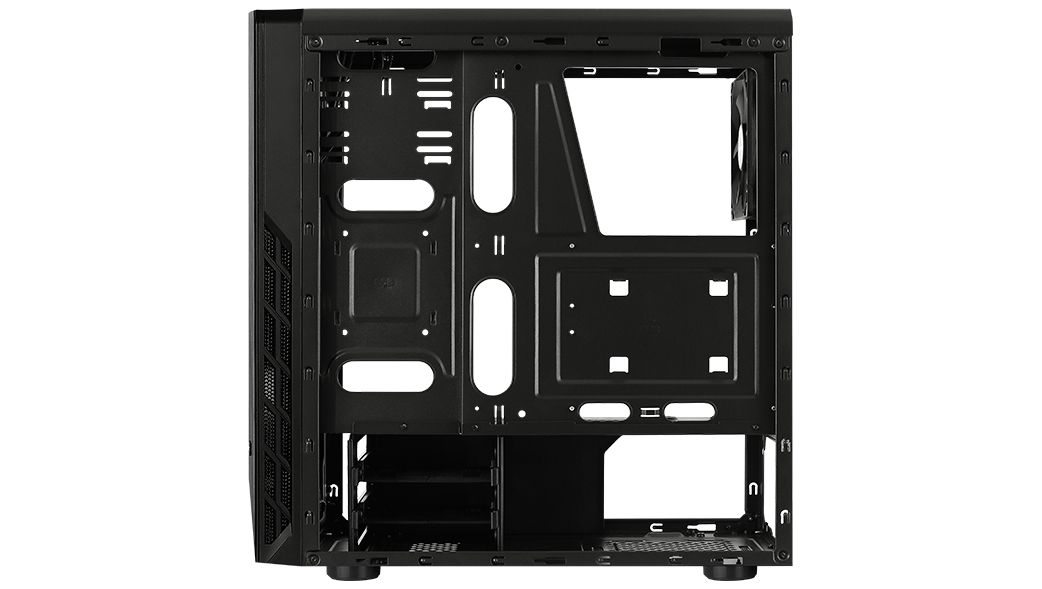 AeroCool Geh Midi Rift Black MicroATX/ATX/MiniITX o.N.