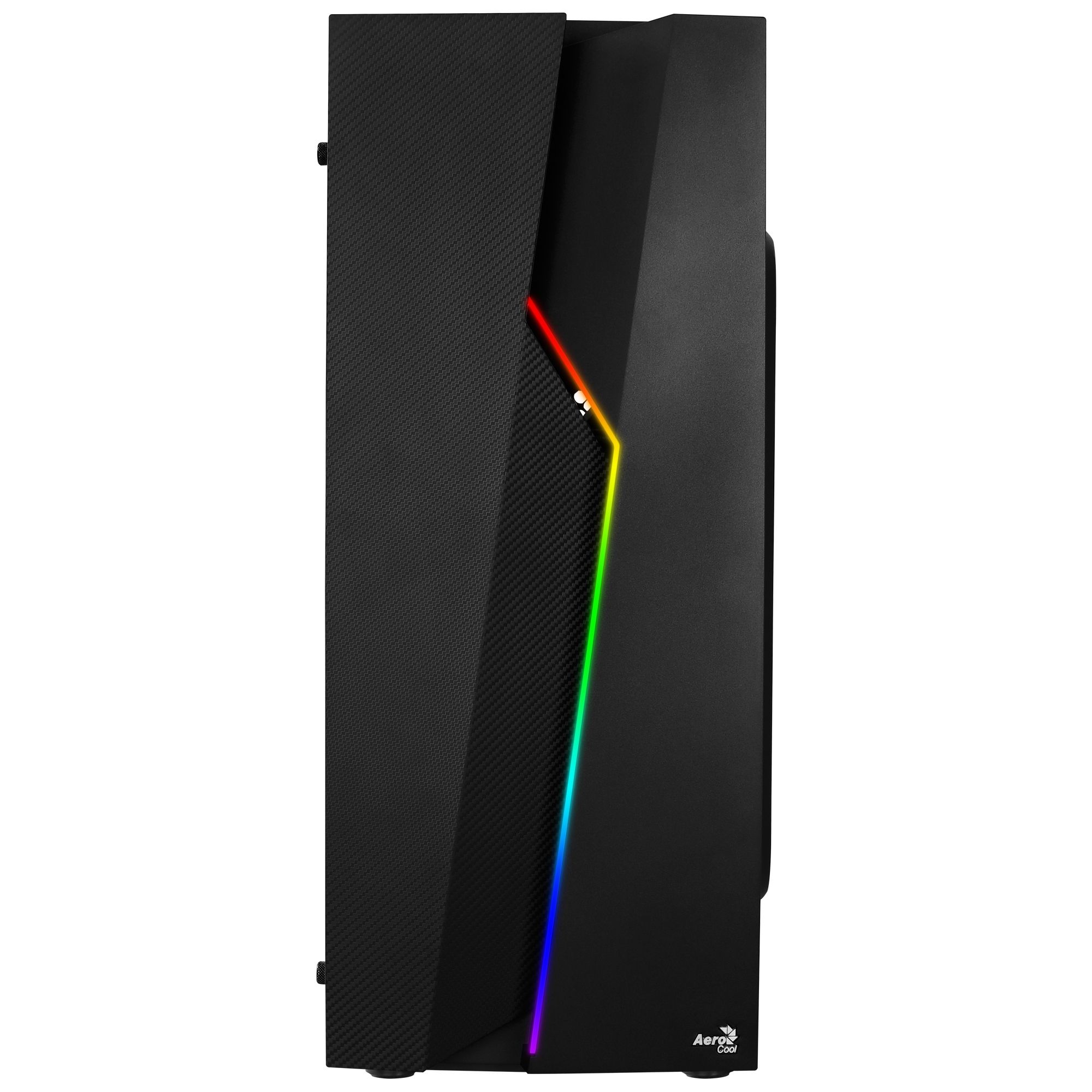 AeroCool Geh Midi Bolt Black RGB MicroATX/ATX/Mini-ITX o.N.