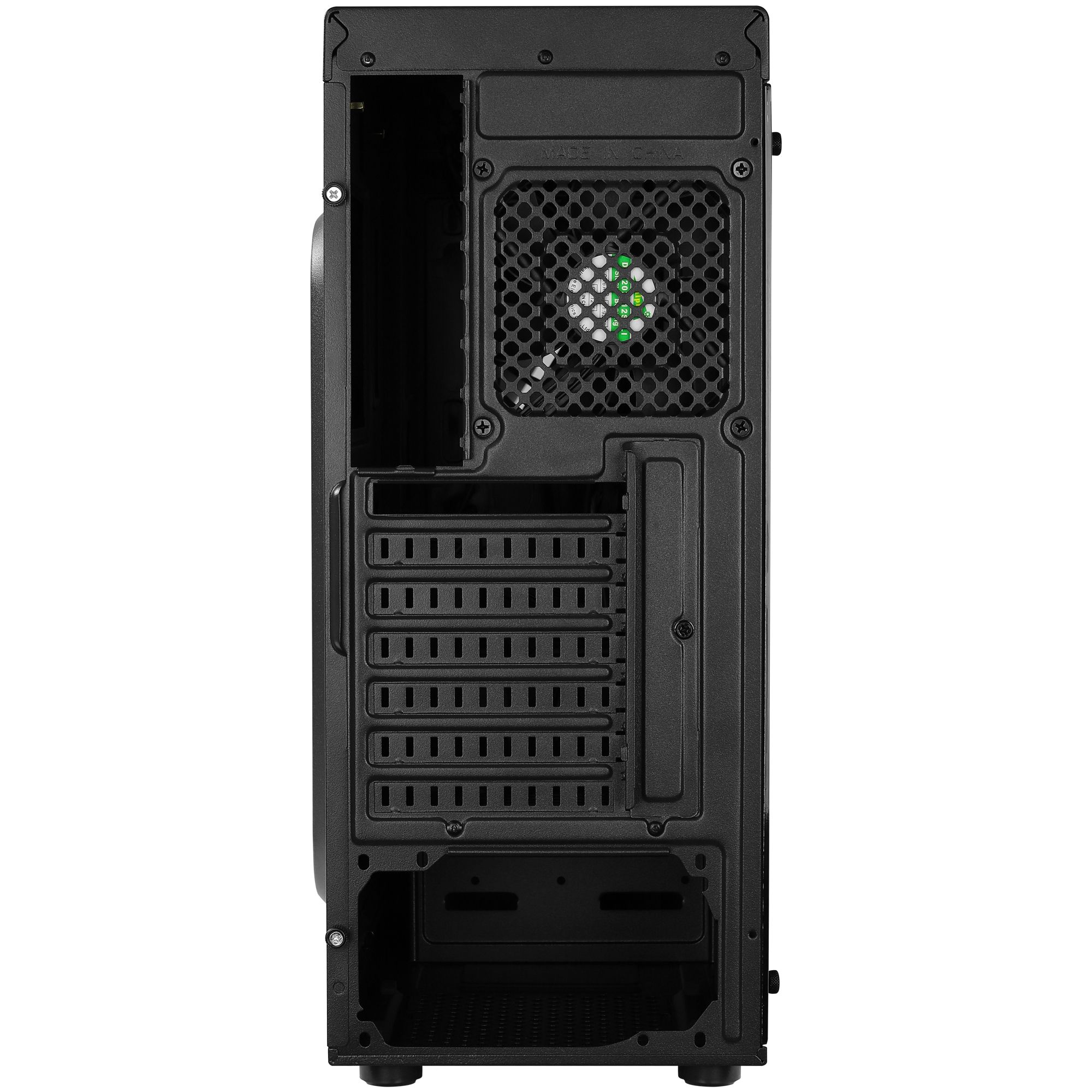 AeroCool Geh Midi Bolt Black RGB MicroATX/ATX/Mini-ITX o.N.