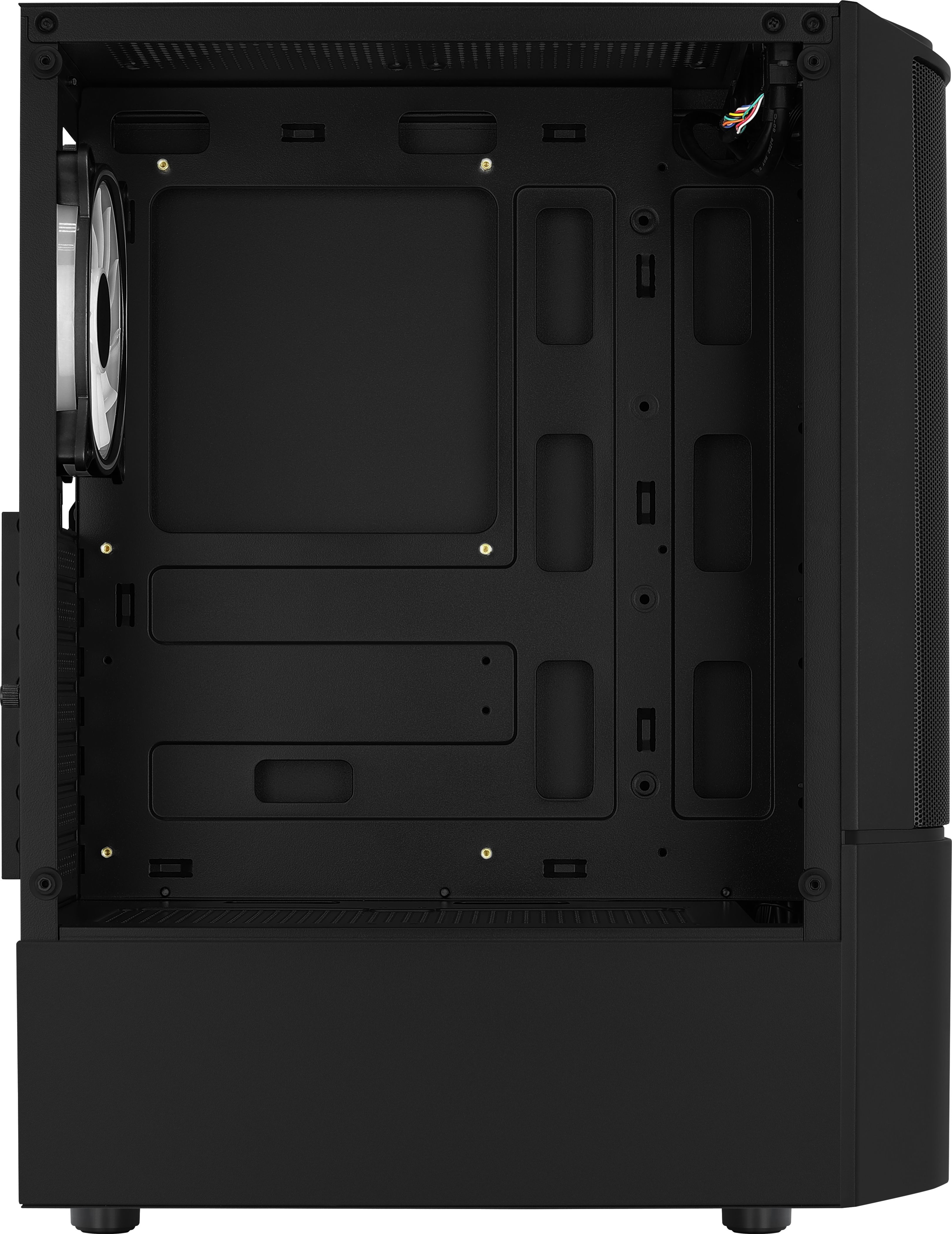 AeroCool Geh Midi Quantum Mesh v3 Black MicroATX/ATX/MiniITX