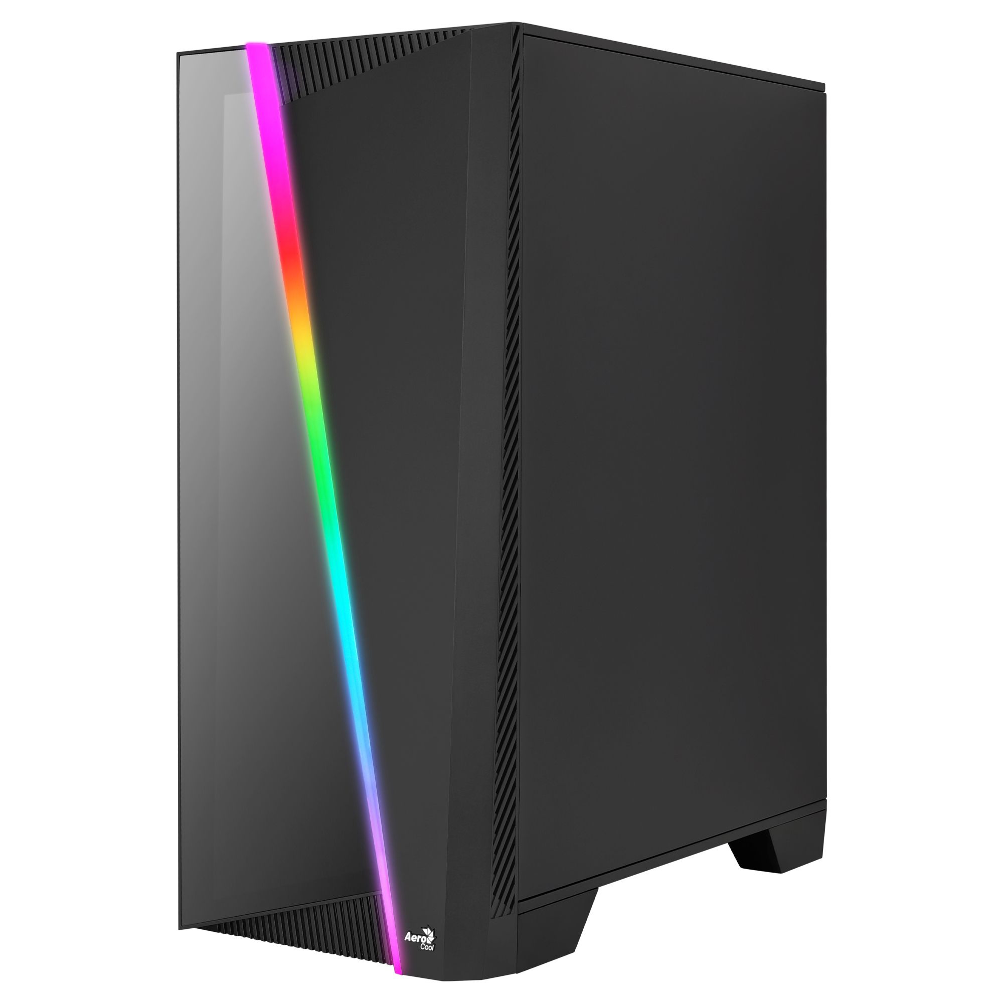 AeroCool Geh Midi Mirage (Black/Win/RGB)mi.ATX/ATX/ITX