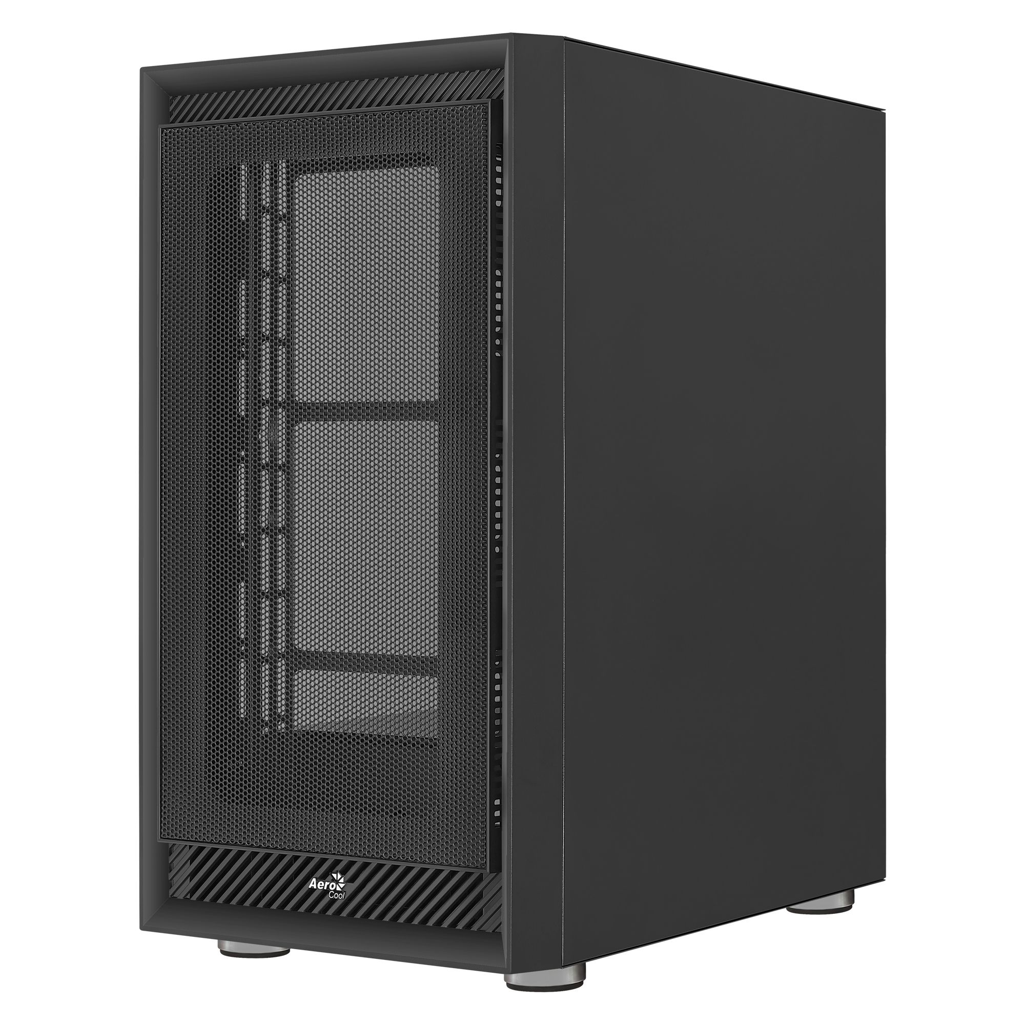 AeroCool Geh Midi Graphite black v1 MicroATX/ATX/MiniITX o.N