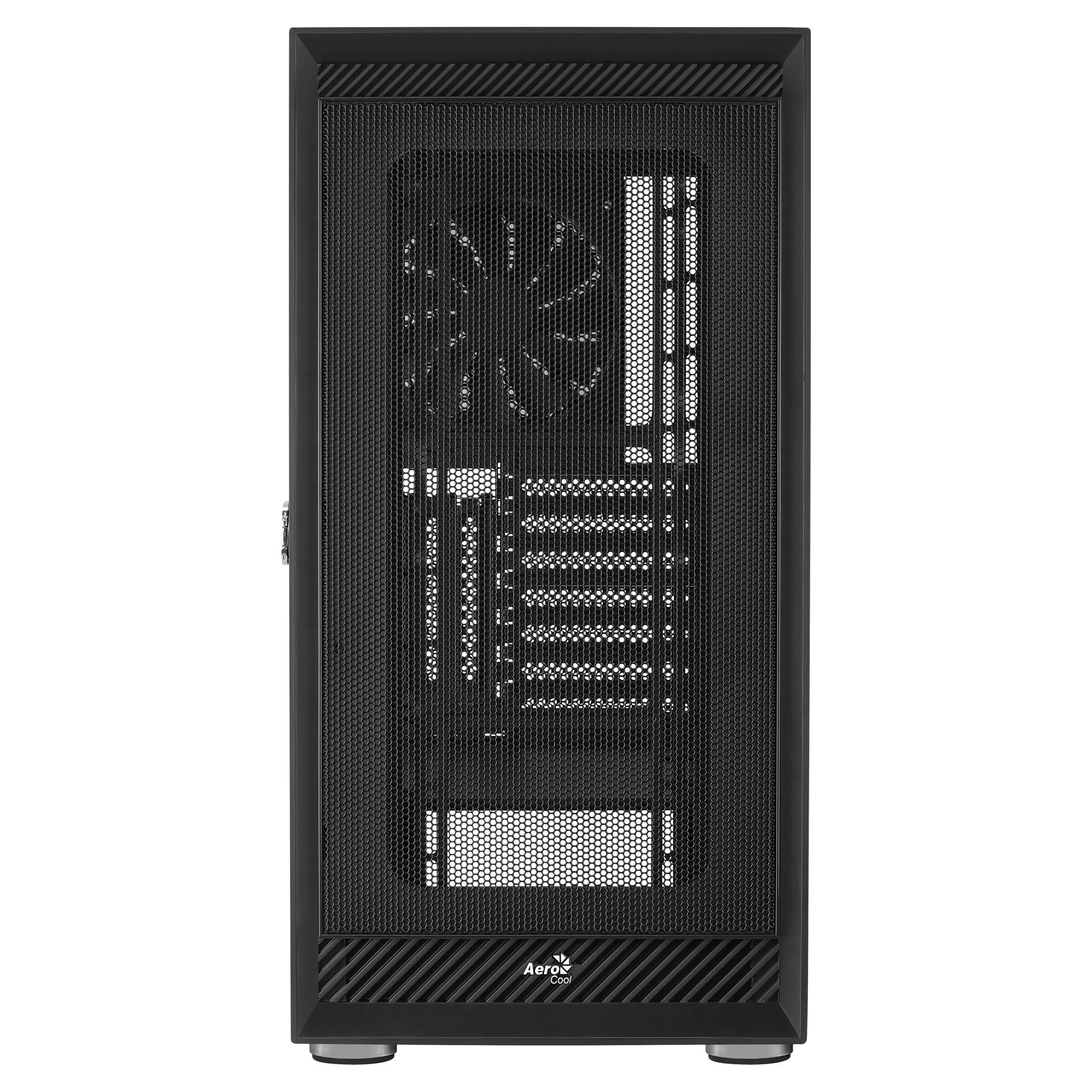 AeroCool Geh Midi Graphite black v1 MicroATX/ATX/MiniITX o.N
