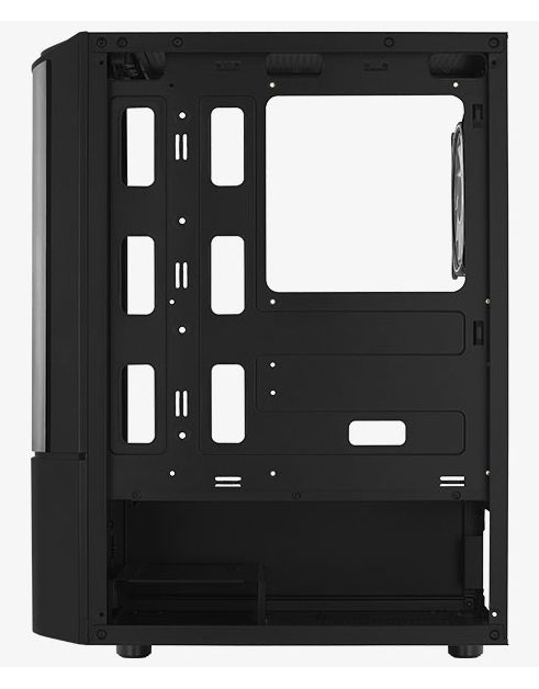 AeroCool Geh Midi Quantum v3 Black MicroATX/ATX/MiniITX