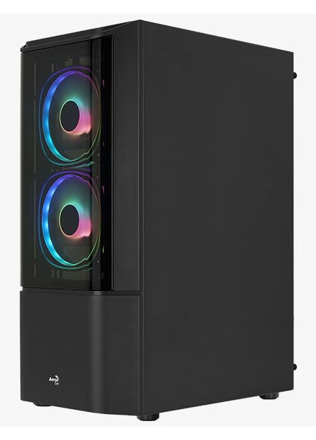 AeroCool Geh Midi Quantum v3 Black MicroATX/ATX/MiniITX