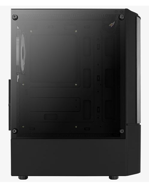 AeroCool Geh Midi Quantum v3 Black MicroATX/ATX/MiniITX