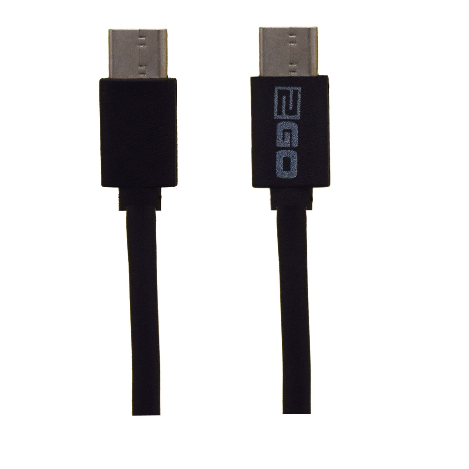 2GO USB Lade-/Datenkabel 2x USB-C 3.1   1m schwarz