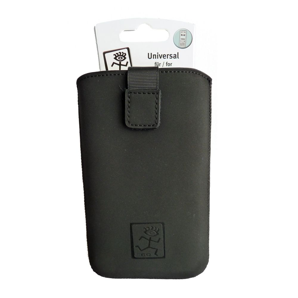 2GO Handytasche Universal Luca Größe G8 schwarz 80x158mm