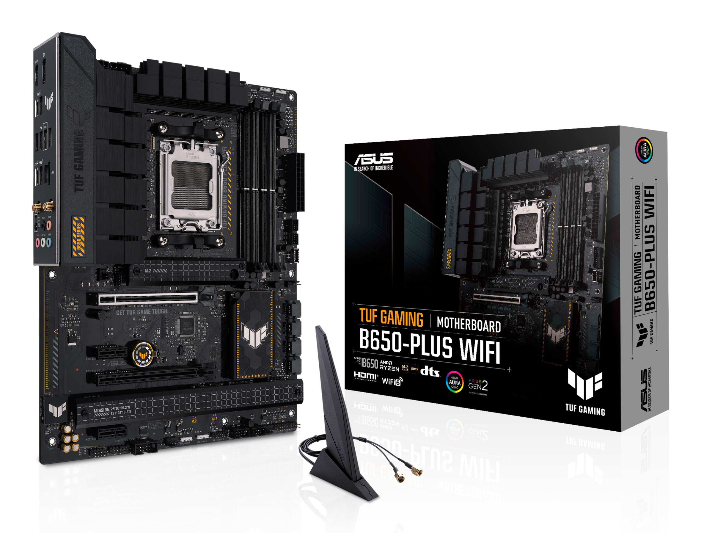 ASUS TUF GAMING B650-PLUS WIFI (AMD,AM5,DDR5,ATX)