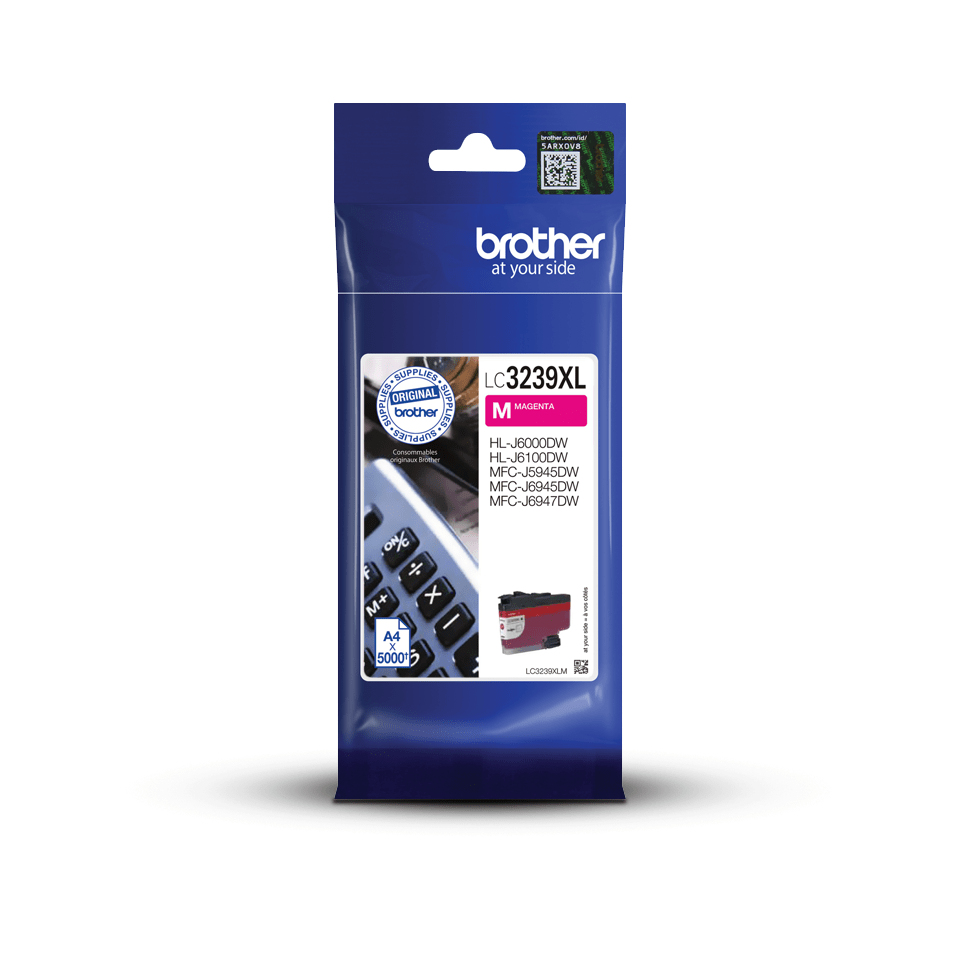 Brother LC-3239XLM Druckerpatrone 1 Stück(e) Original Hohe (XL-) Ausbeute Magenta