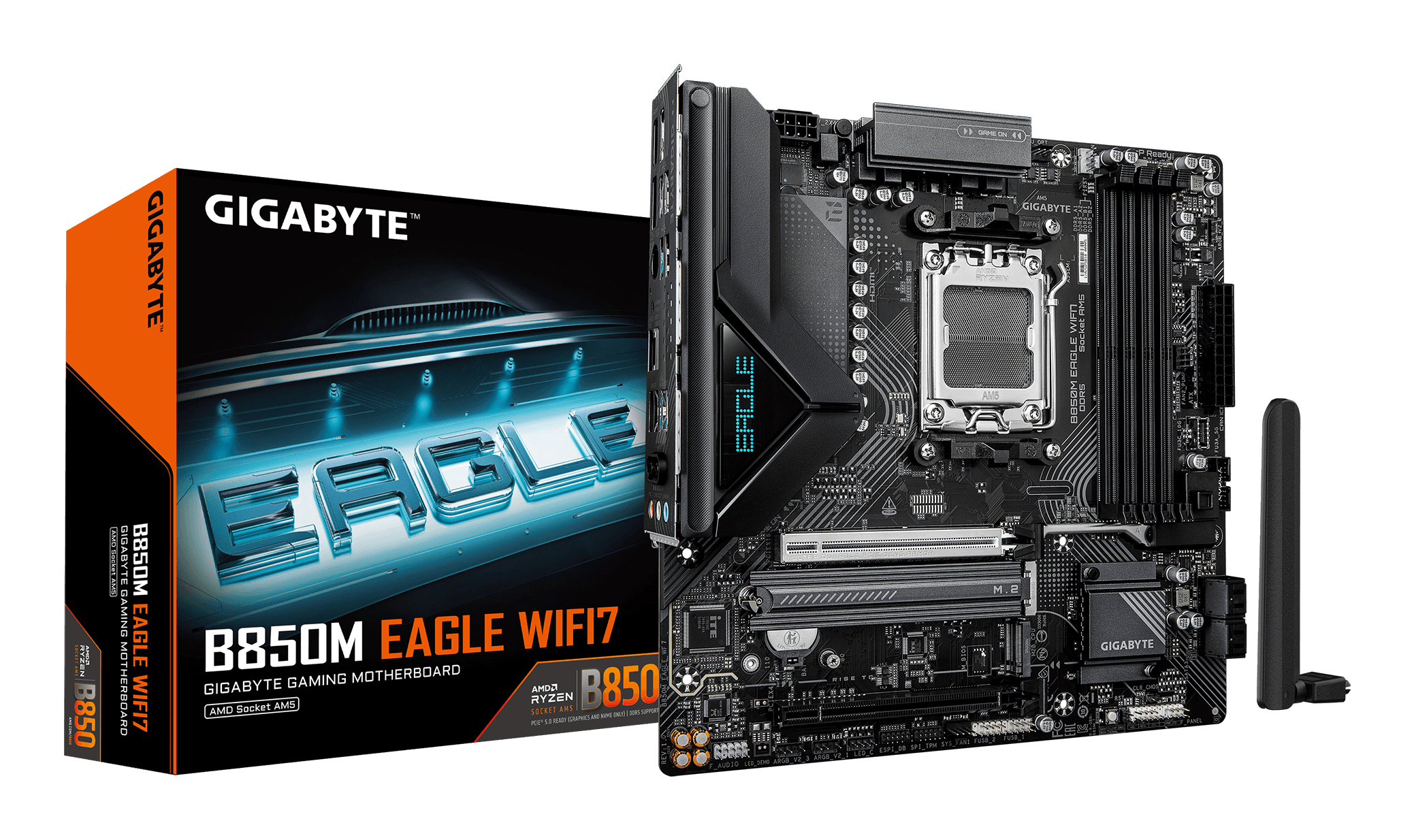 Gigabyte B850M Eagle WiFi7 (B850,AM5,mATX,DDR5)