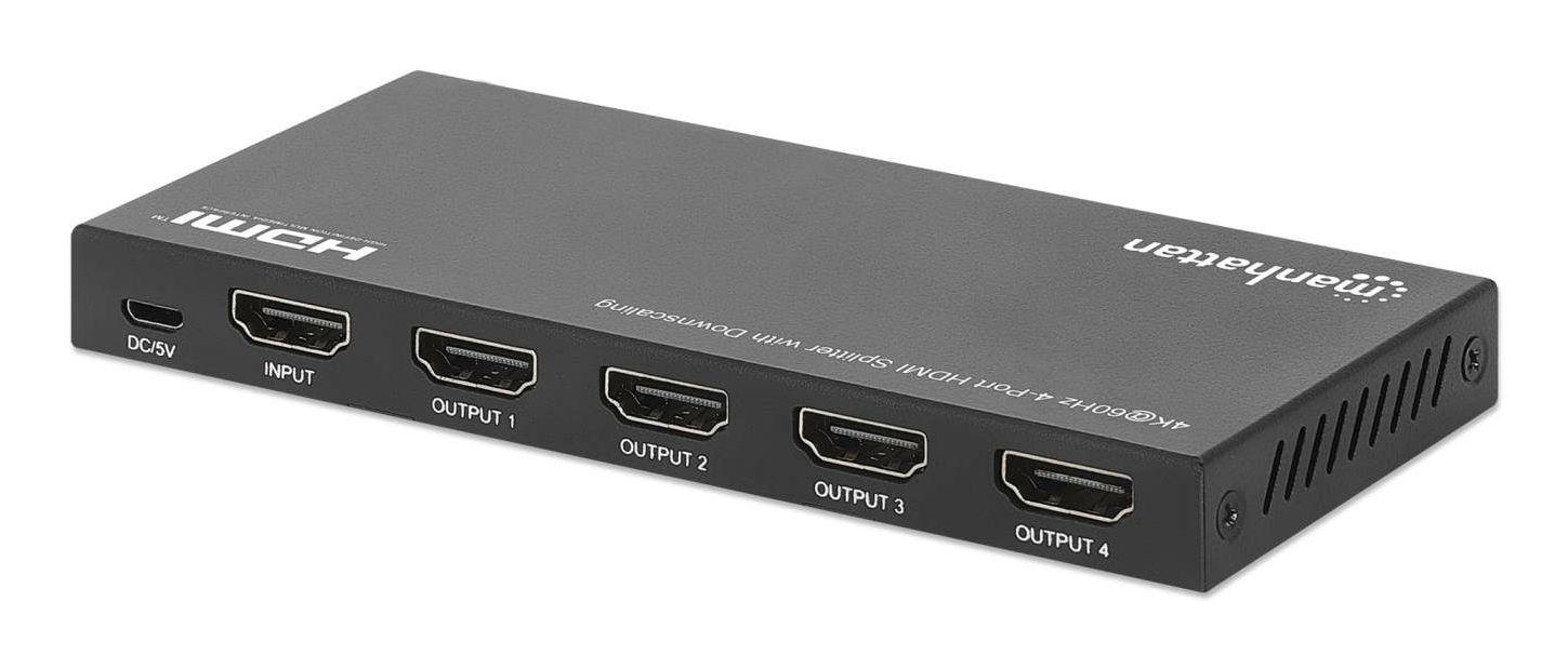 MANHATTAN 4K@60Hz 4-Port HDMI-Splitter