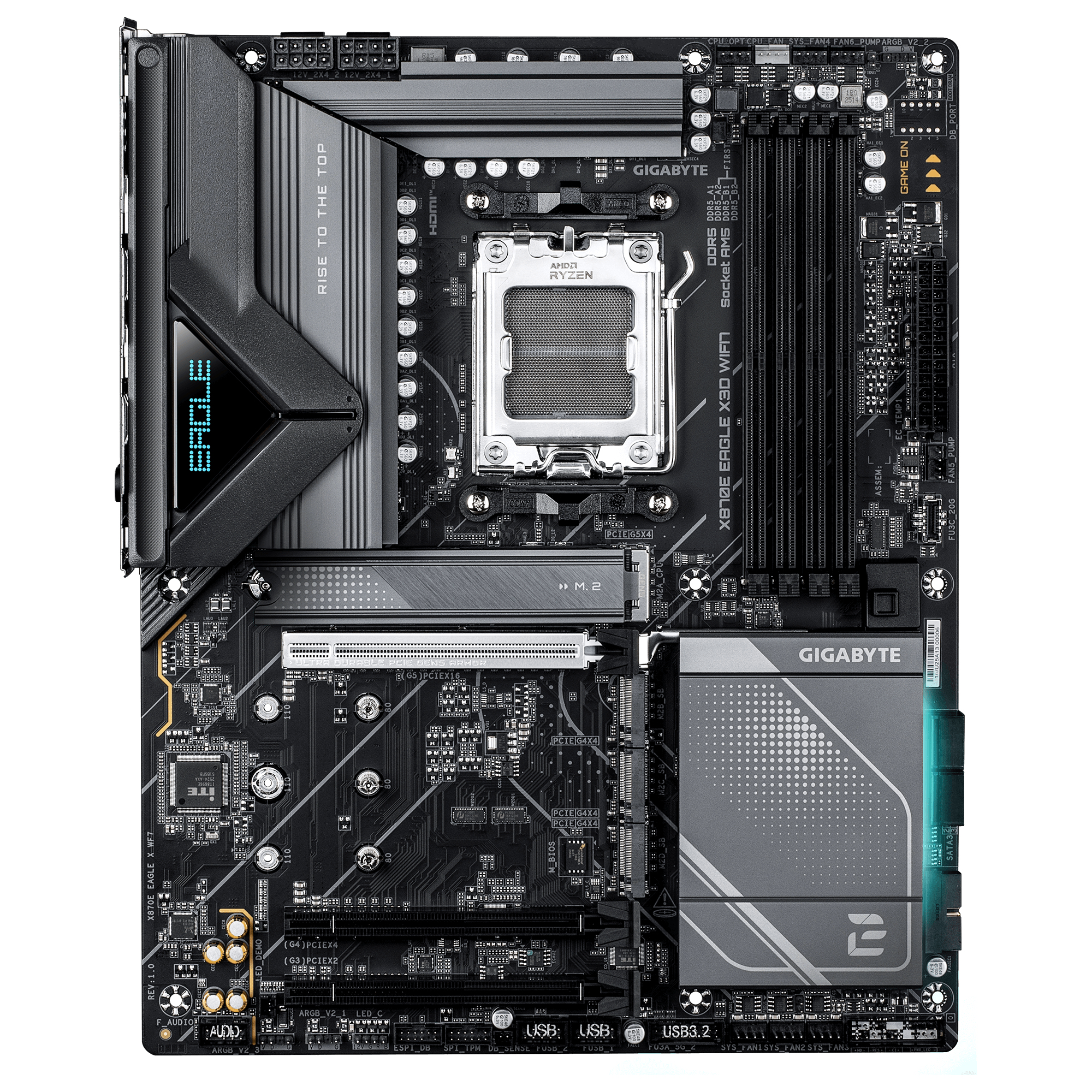 Gigabyte X870E Eagle X3D WiFi7 (X870E,AM5,ATX,DDR5)