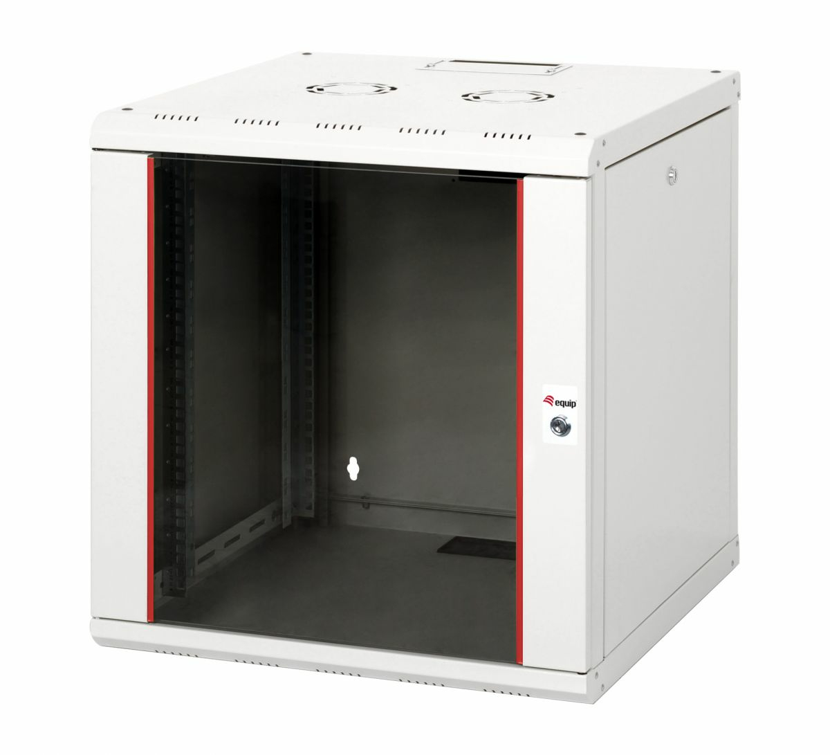 Equip 19" Netzwerkschrank Glastür PM 600x600mm 12HE grau