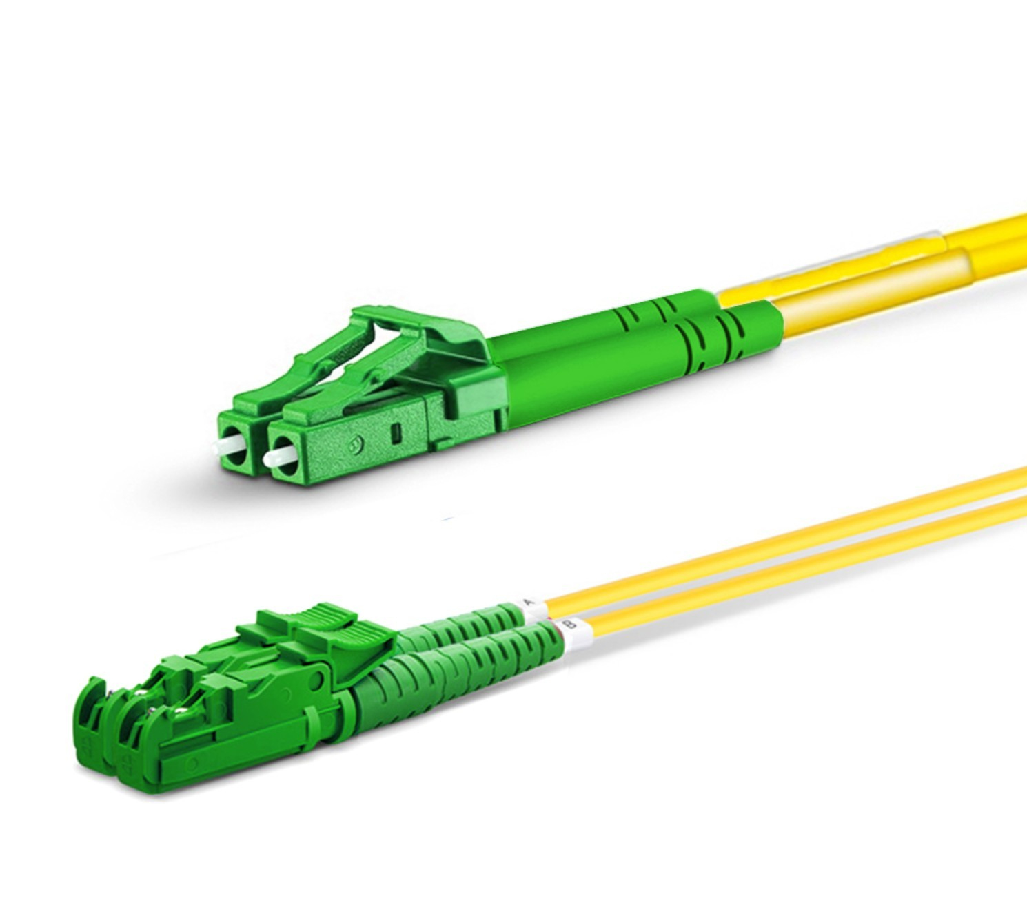 Equip Patchkabel E2000/&shy;APC->LC/&shy;APC 3.00m SM Duplex OS2 gelb