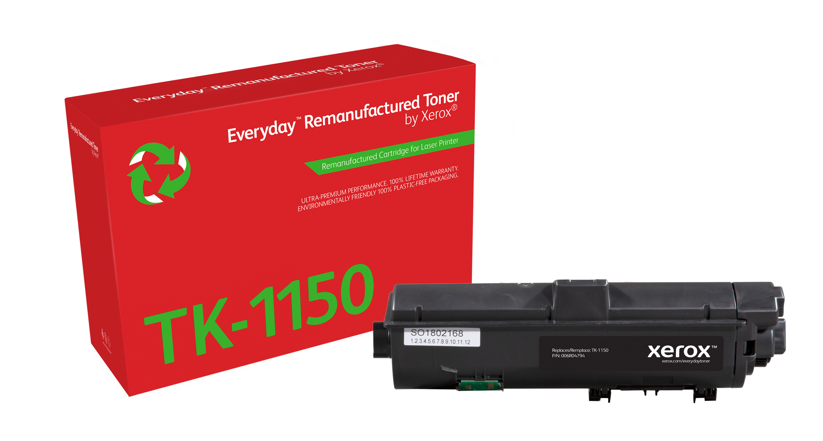 Xerox Toner Everyday Kyo TK-1150 Black Remanufactured
