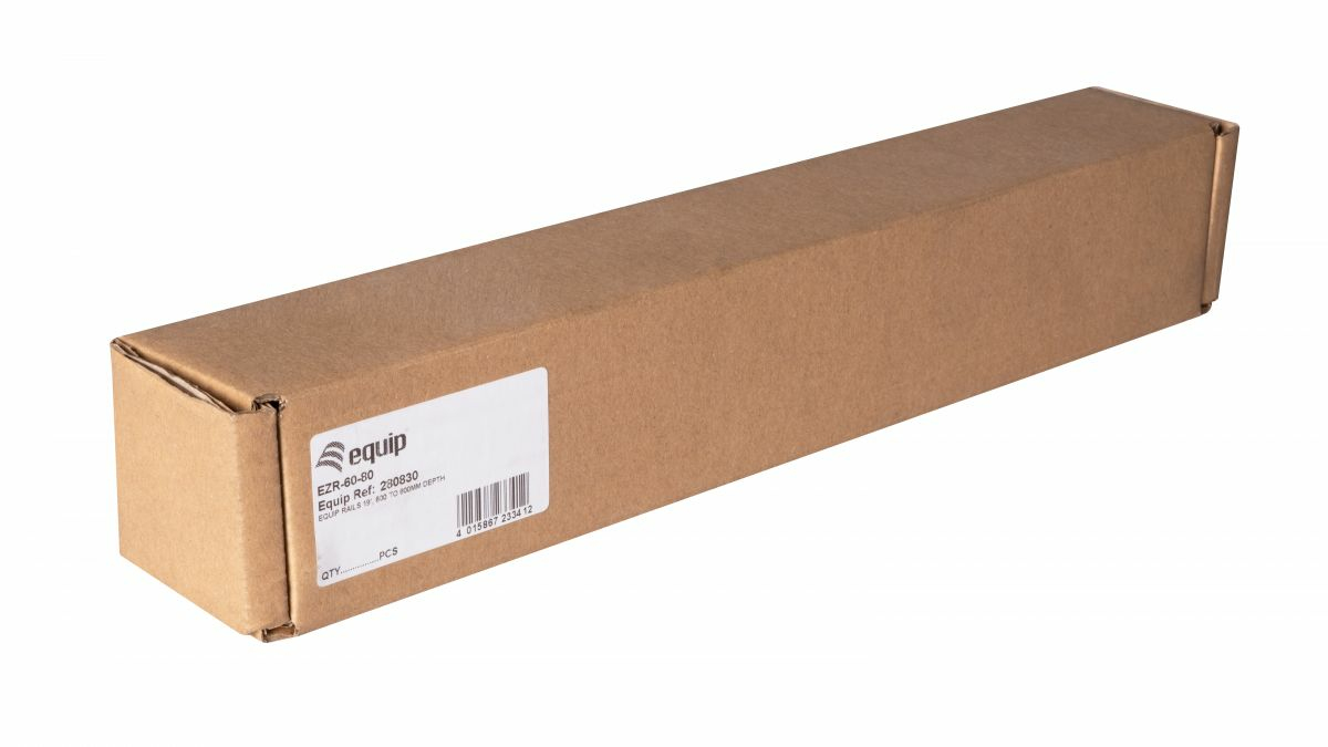 Equip Rails 19', 600 Bis 800mm Tiefe