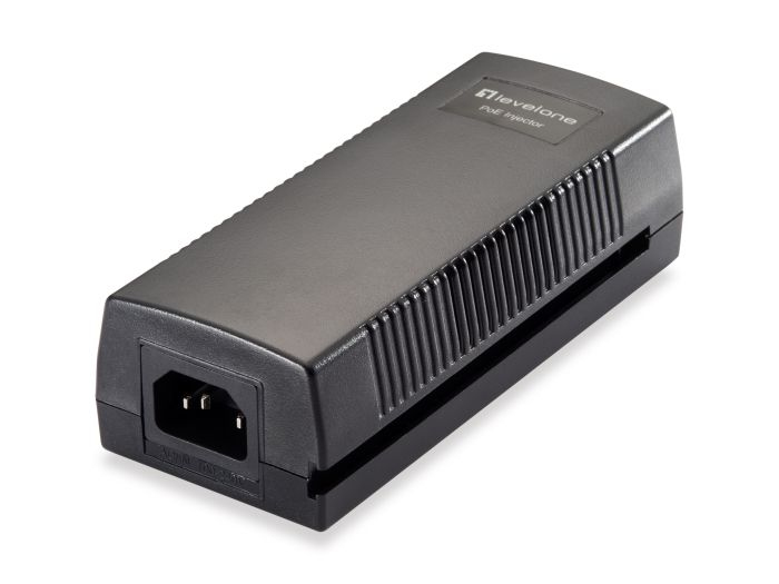 LevelOne PoE-Injektor GE 2x PSE 30W PoE schwarz