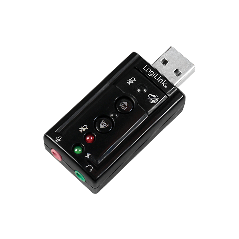 Logilink Soundkarte USB 7.1 Surround Sound Effekte Logilink Soundkarte USB 7.1 Surround Sound Effekte