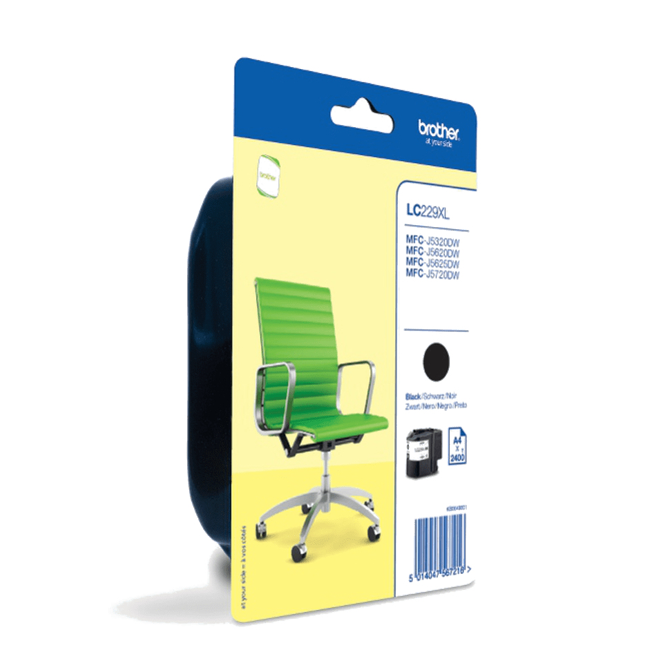 Patrone Brother LC-229XLBKBP MFC-J5620DW/J5625DW/J5720DW Patronen Brother