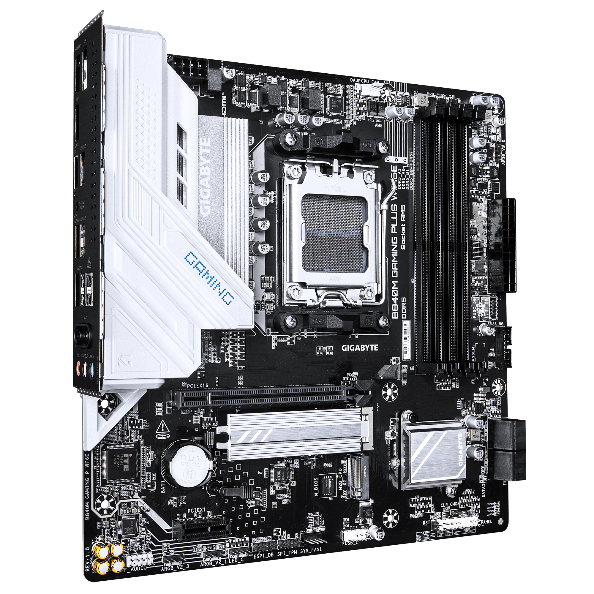 Gigabyte B840M Gaming Plus WiFi6E (B840,AM5,mATX,DDR5)