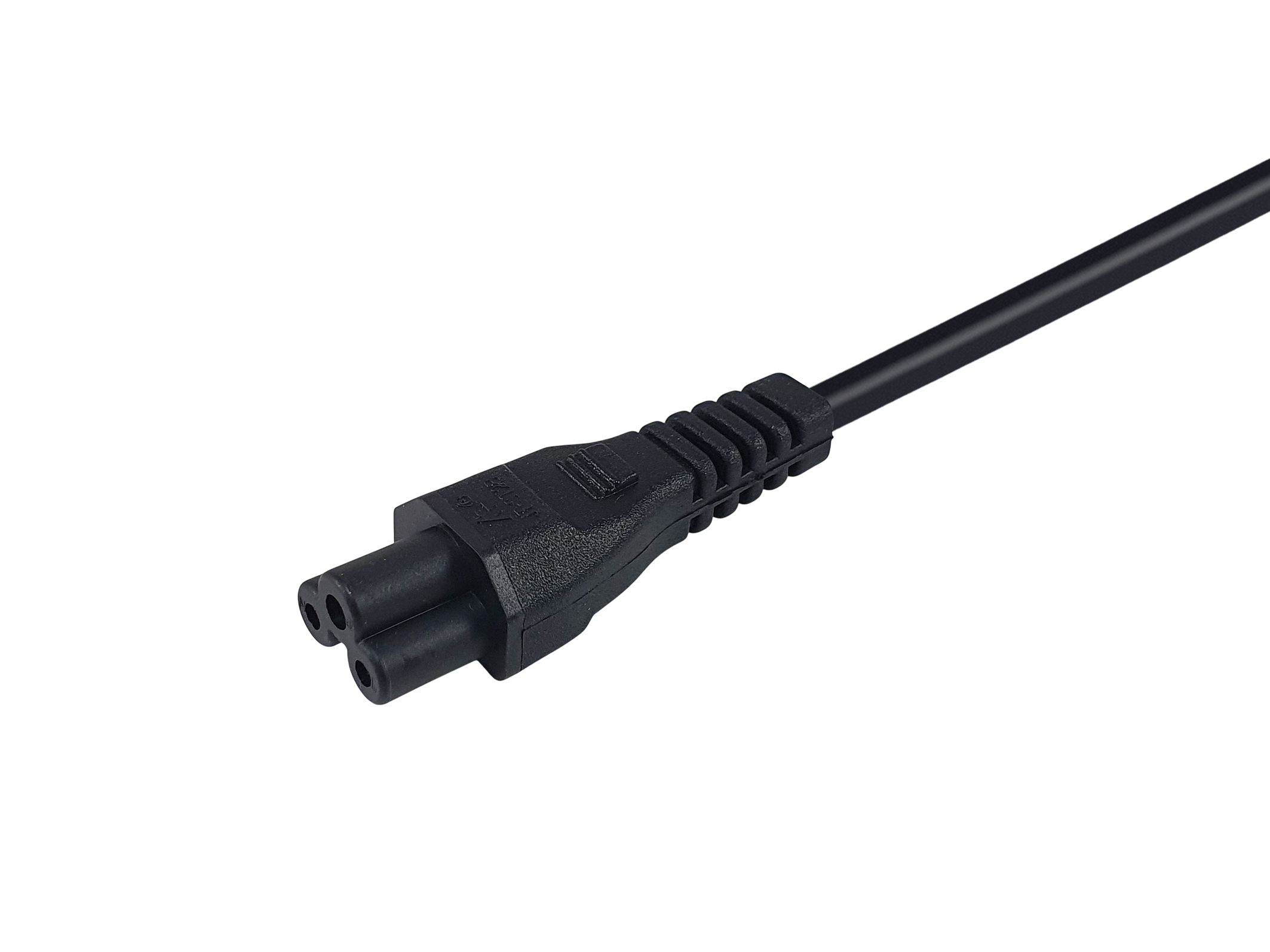 Equip Stromkabel T12 ->C5 Bu/St schwarz 3.00m PVC