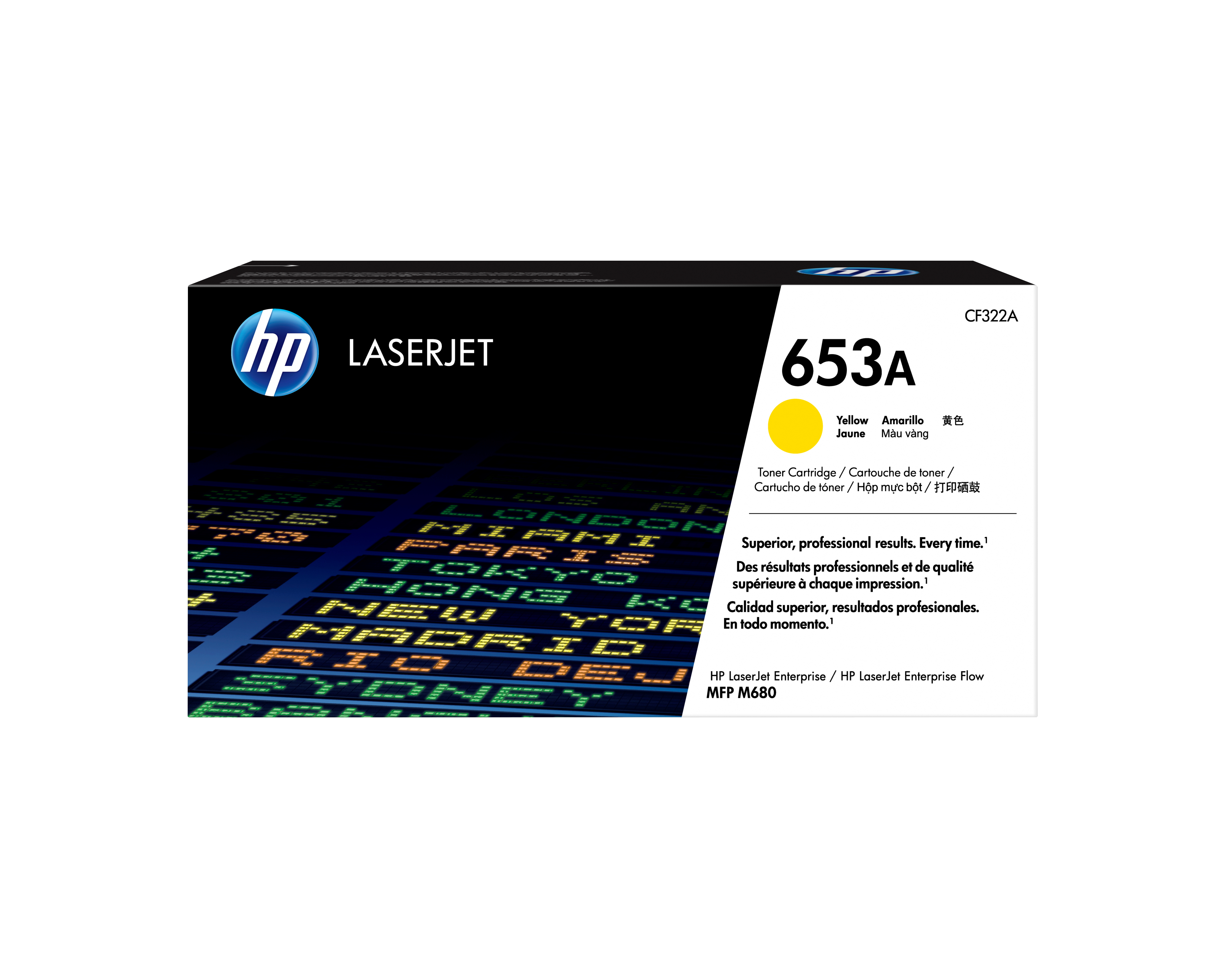 HP 653A Gelb LaserJet Tonerpatrone