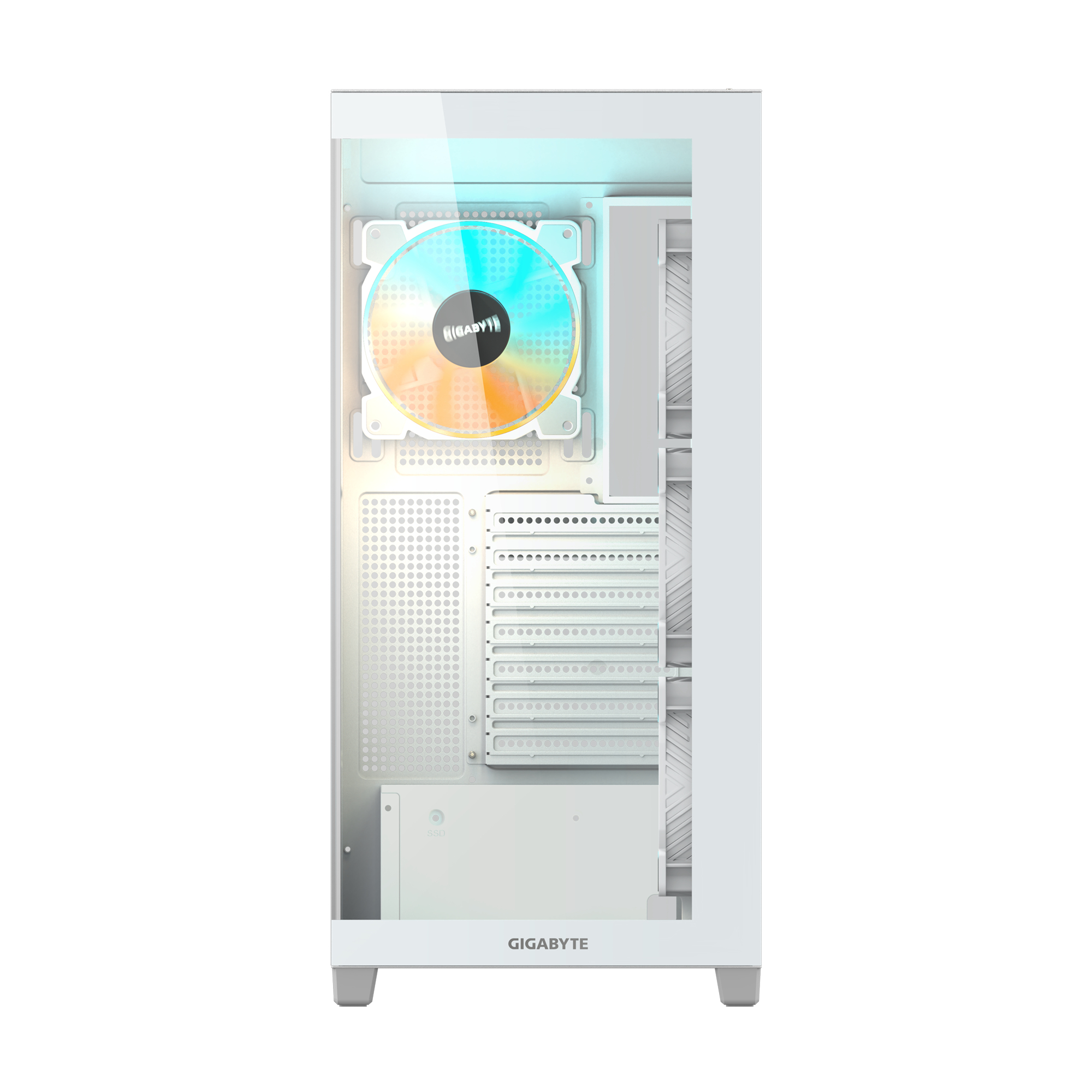 Gigabyte C500 Panoramic Stealth ICE, white, ATX