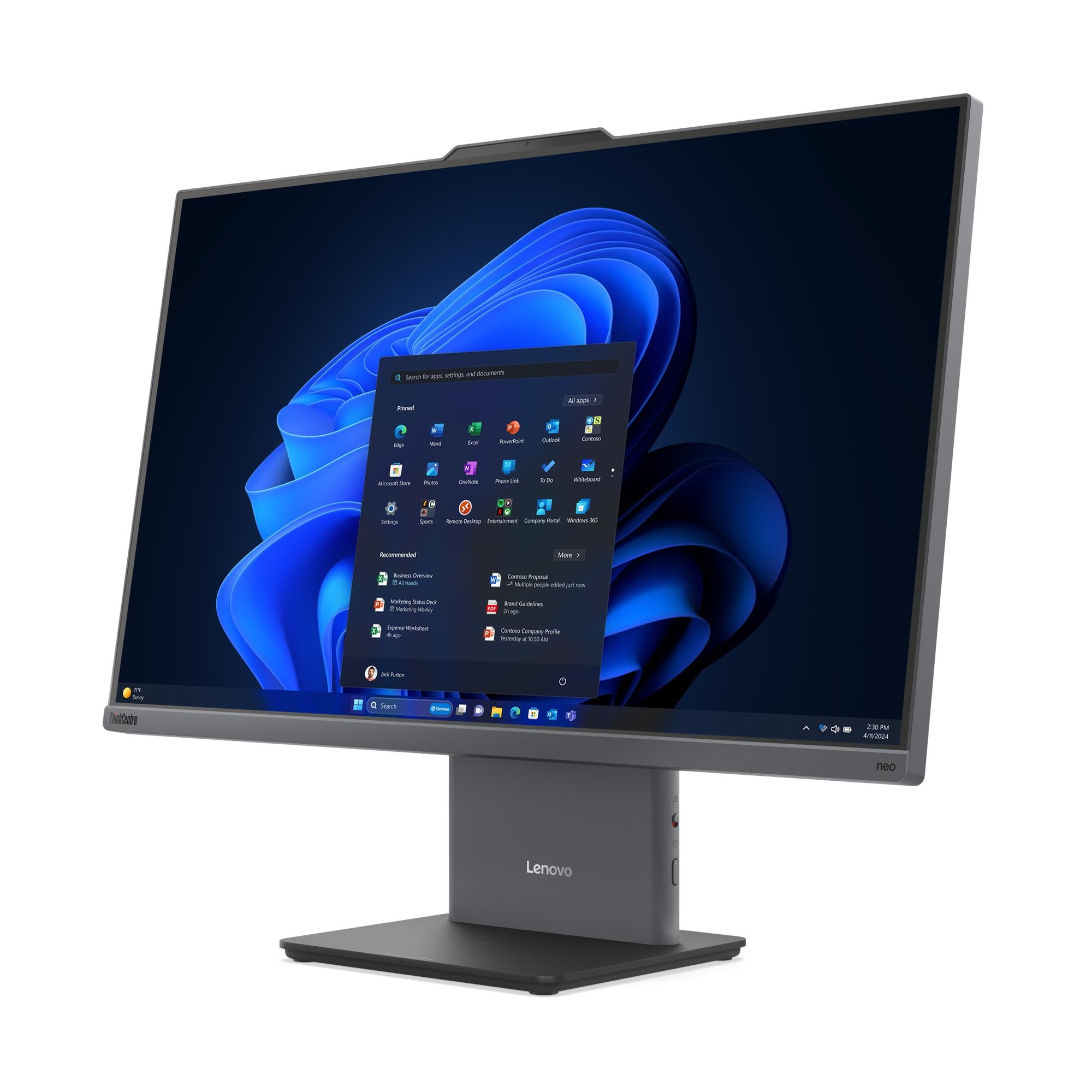 Lenovo ThinkCentre neo50a G6 27,0" U7-256V 16/512 FHD W11P