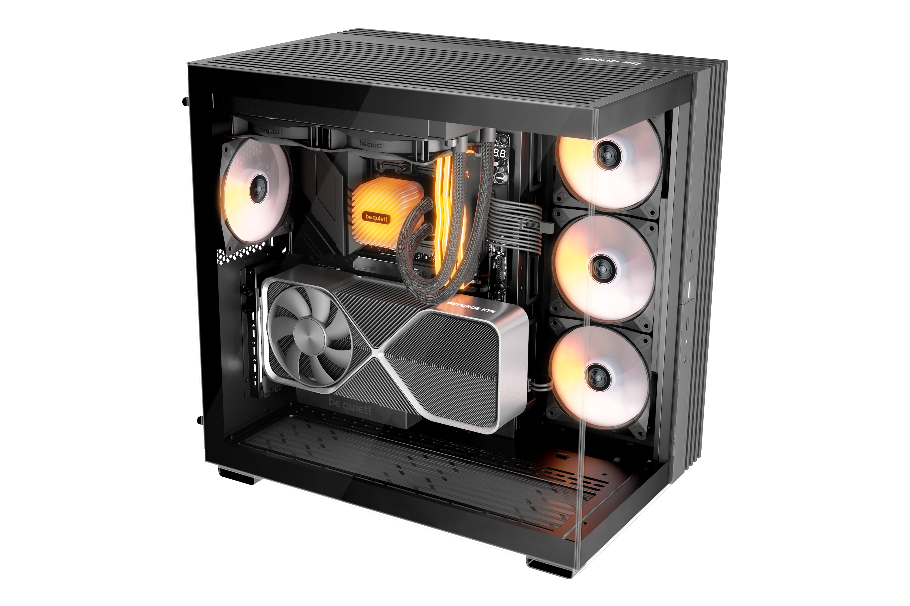 be quiet! Lüfter 120*120*25 Light Wings LX PWM Reverse Black