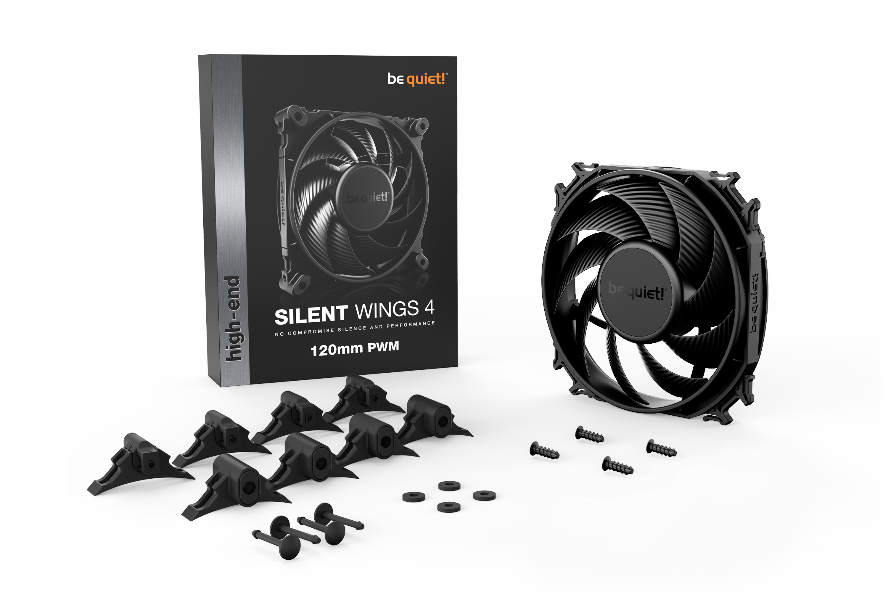 be quiet! Lüfter 120*120*25  SilentWings 4 PWM
