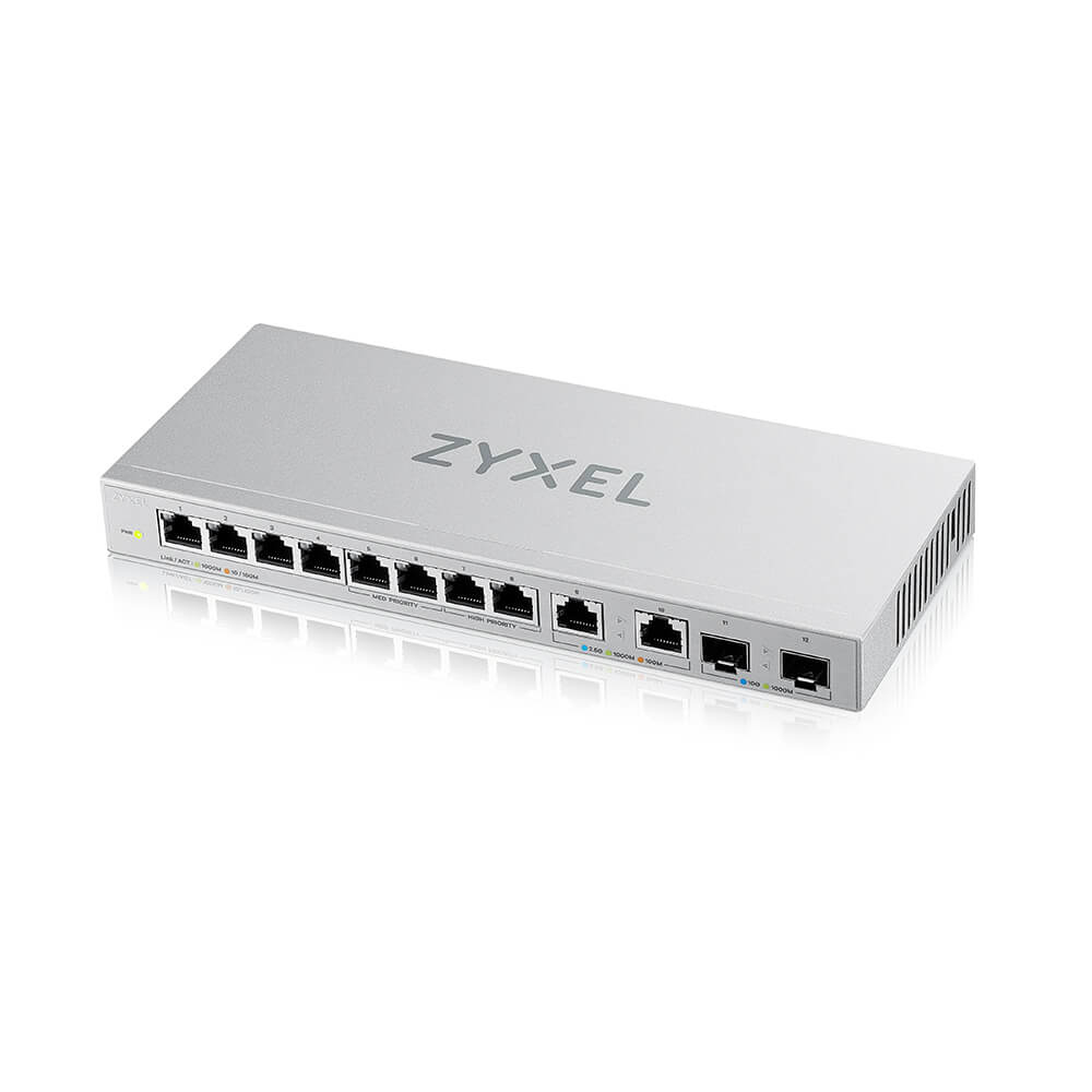 Zyxel Switch XGS1010-12 MultiGig V2 10-Port Unmanaged Wireless AccessPoint