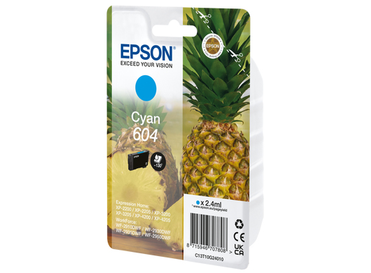 Patrone Epson 604 cyan T10G2 Patronen Epson