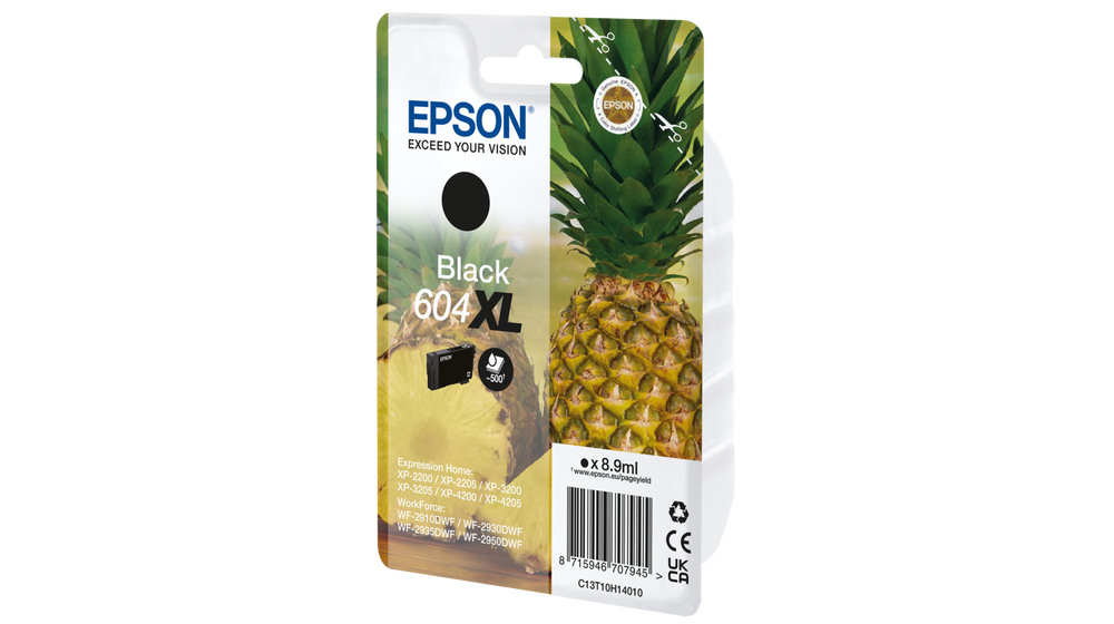 Epson 604XL Druckerpatrone 1 Stück(e) Original Hohe (XL-) Ausbeute Schwarz