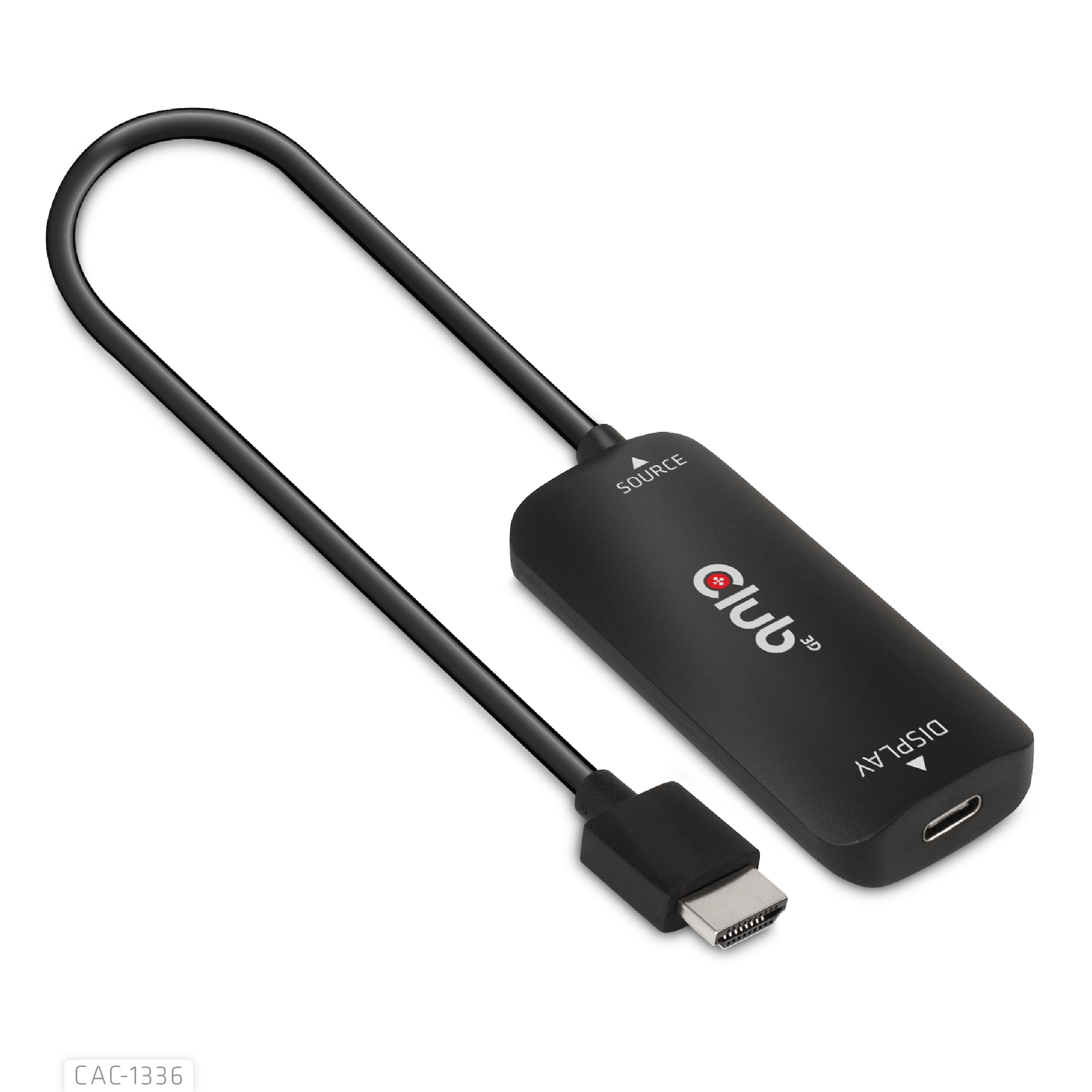 Club3D Adapter HDMI + MicroUSB > USB-C 4K120Hz aktiv St/&shy;Bu retai