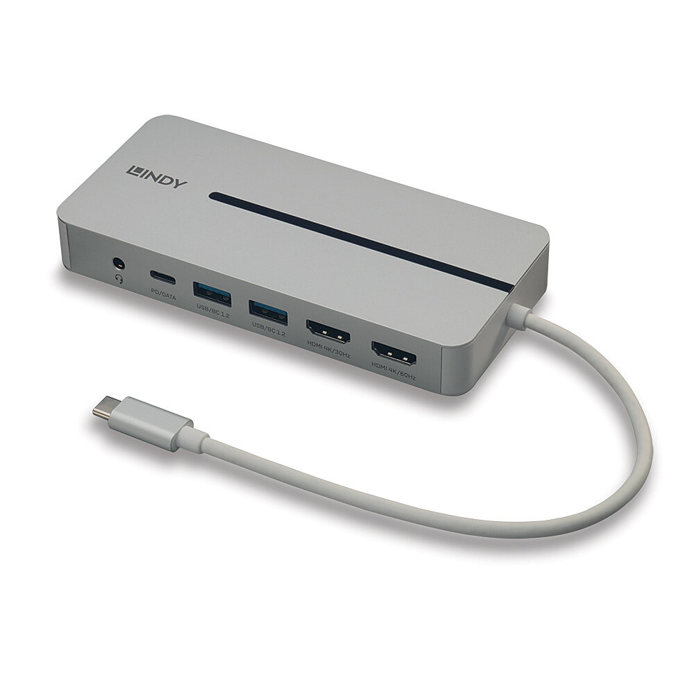 LINDY Dockingstation DST-Mx Duo Mini USB-C Laptop/&shy;MacBook gr