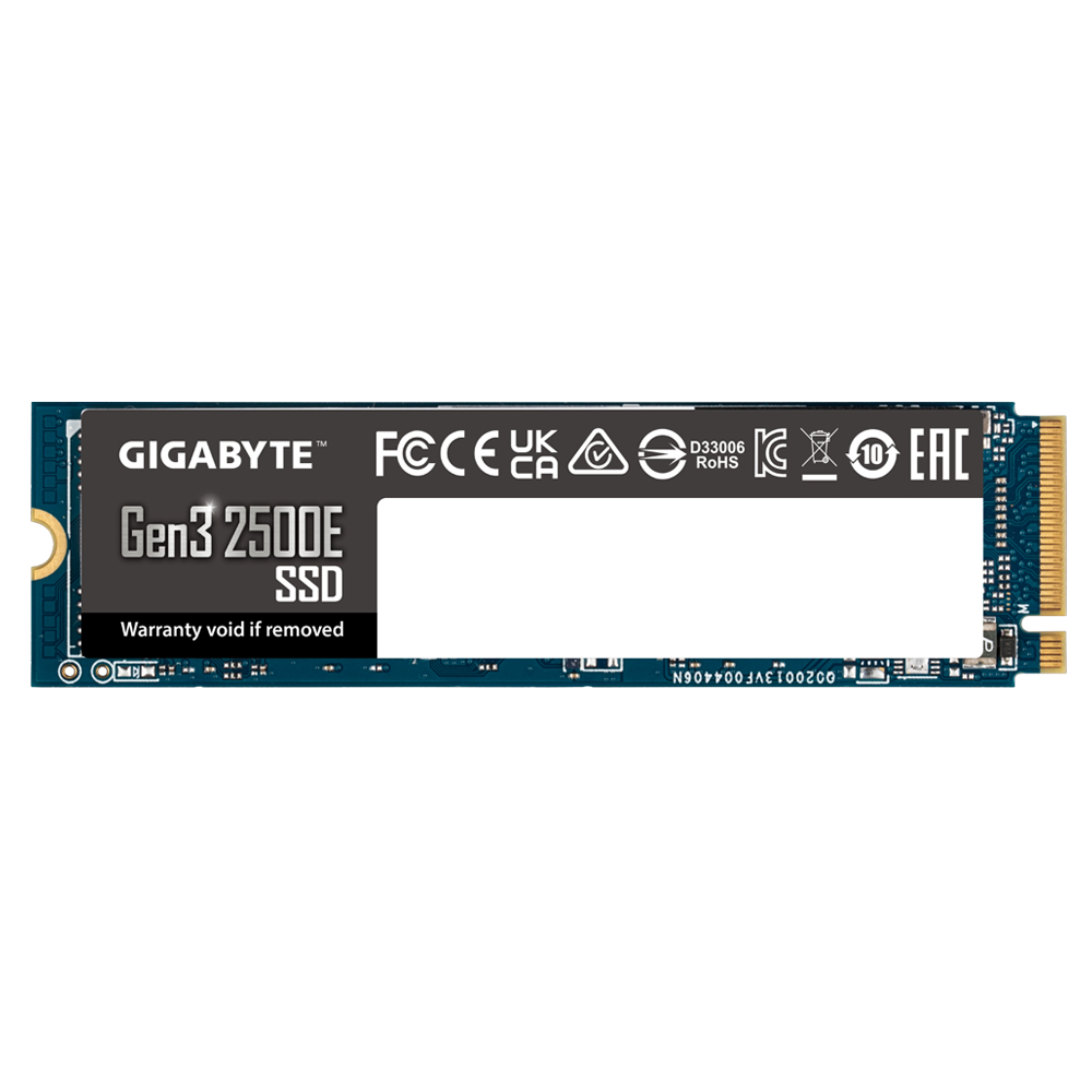 SSD   1TB Gigabyte Gen3 2500E   PCI-E 3.0   NVMe 1.3