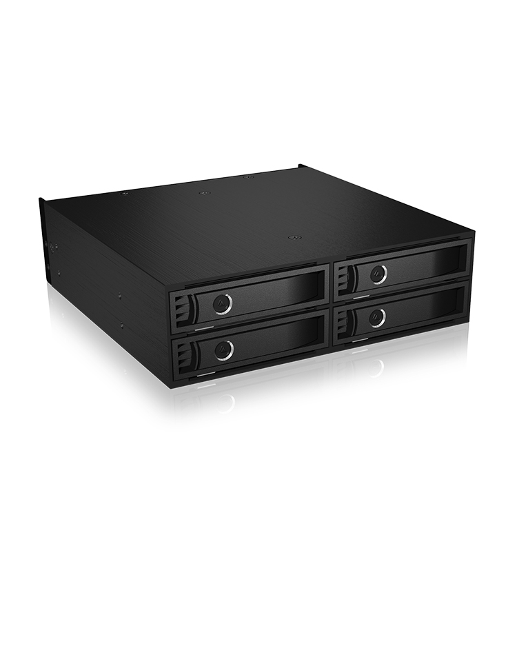 Backplane IcyBox 4xU.2 2,5" NVMe SSD => 1x5,25" Schacht