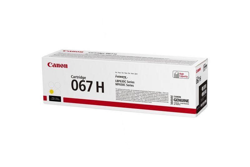 Toner Canon 067H  Y          yellow             2350 Seiten