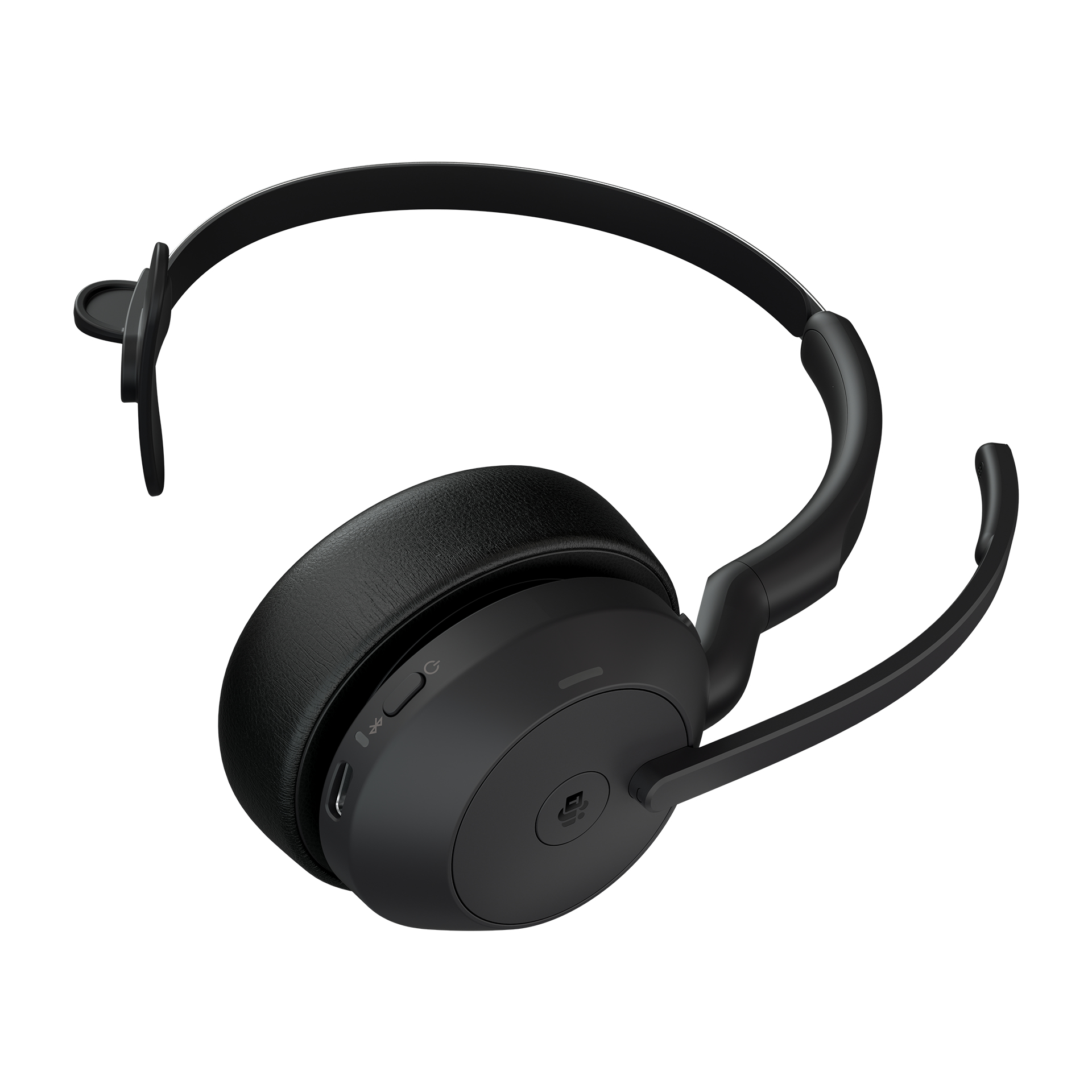 Jabra Headset Evolve2 55 USB-C MS Mono schnurlos Kopfhörer & Headsets