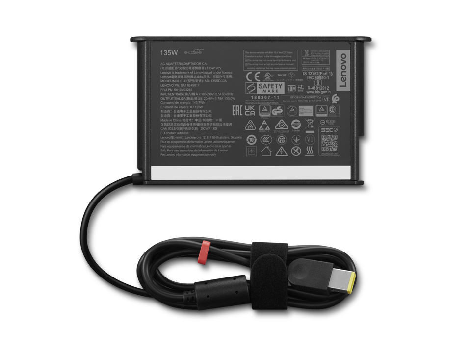 Lenovo 135W AC Adapter Slim Tip - ThinkPad Gen2