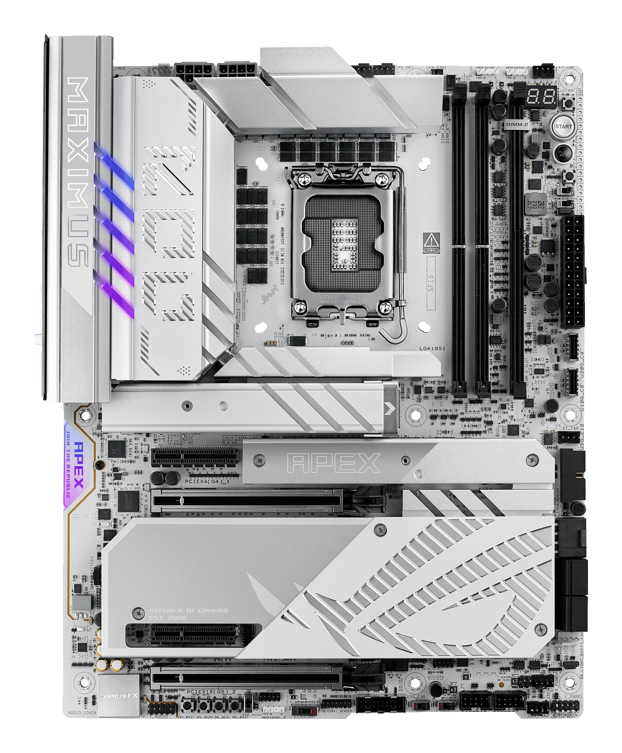 ASUS ROG MAXIMUS Z890 APEX (INTEL,1851,DDR5,ATX)