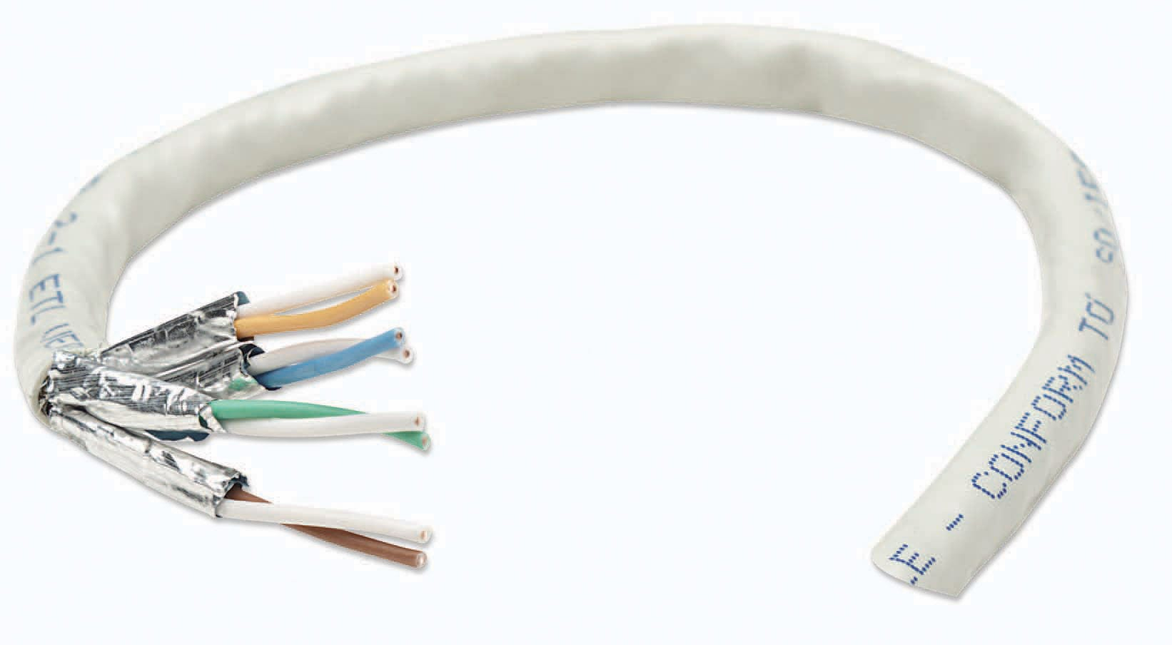 INTELLINET Installationskabel AWG 23 S/FTP 305m Box grau
