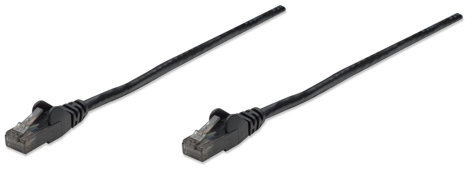 INTELLINET Patchkabel RJ45 U/UTP Cat6 10m Hebelschutz schw