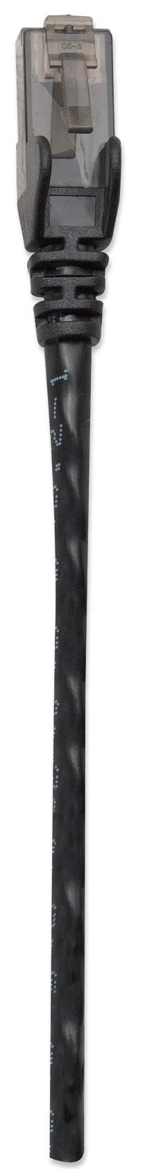 INTELLINET Patchkabel RJ45 U/UTP Cat6 10m Hebelschutz schw Patchkabel RJ45