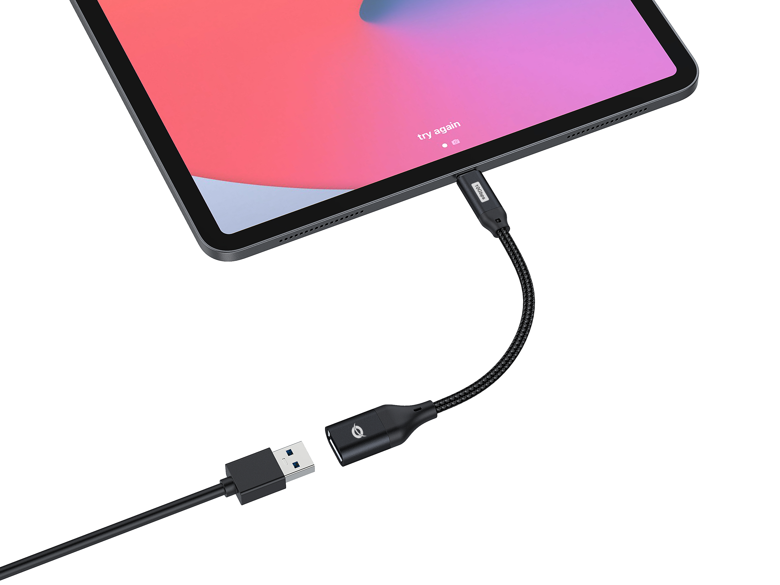 Conceptronic ABBY18B OTG-Adapter für USB 3.2 Gen 2 zu USB-A