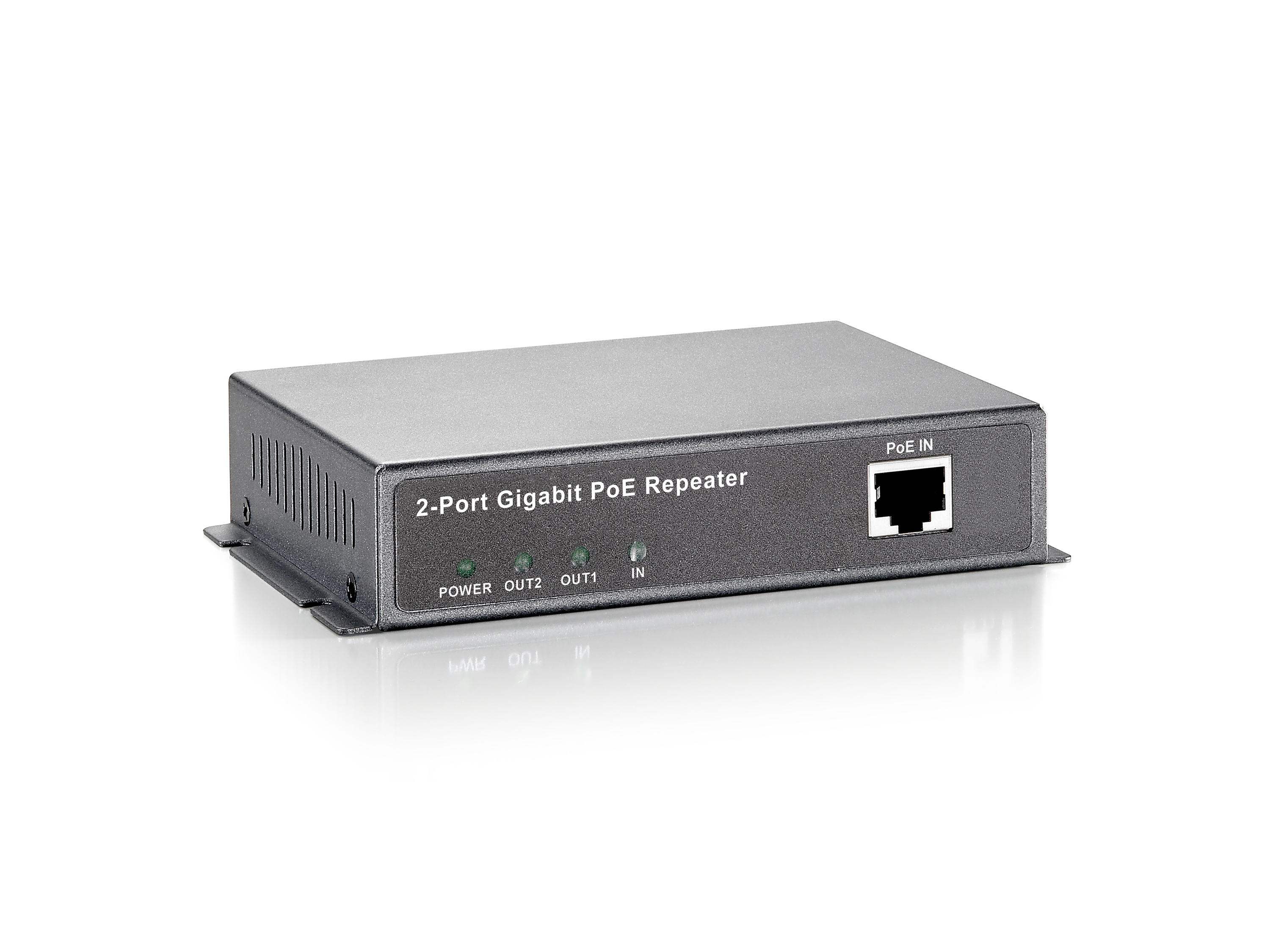 LevelOne PoE Repeater Cascadable 3xGE PoE               grau