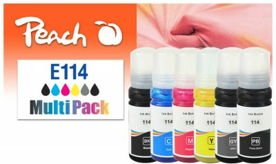 Peach Patrone Epson CISS 114 MutliPack remanufactured