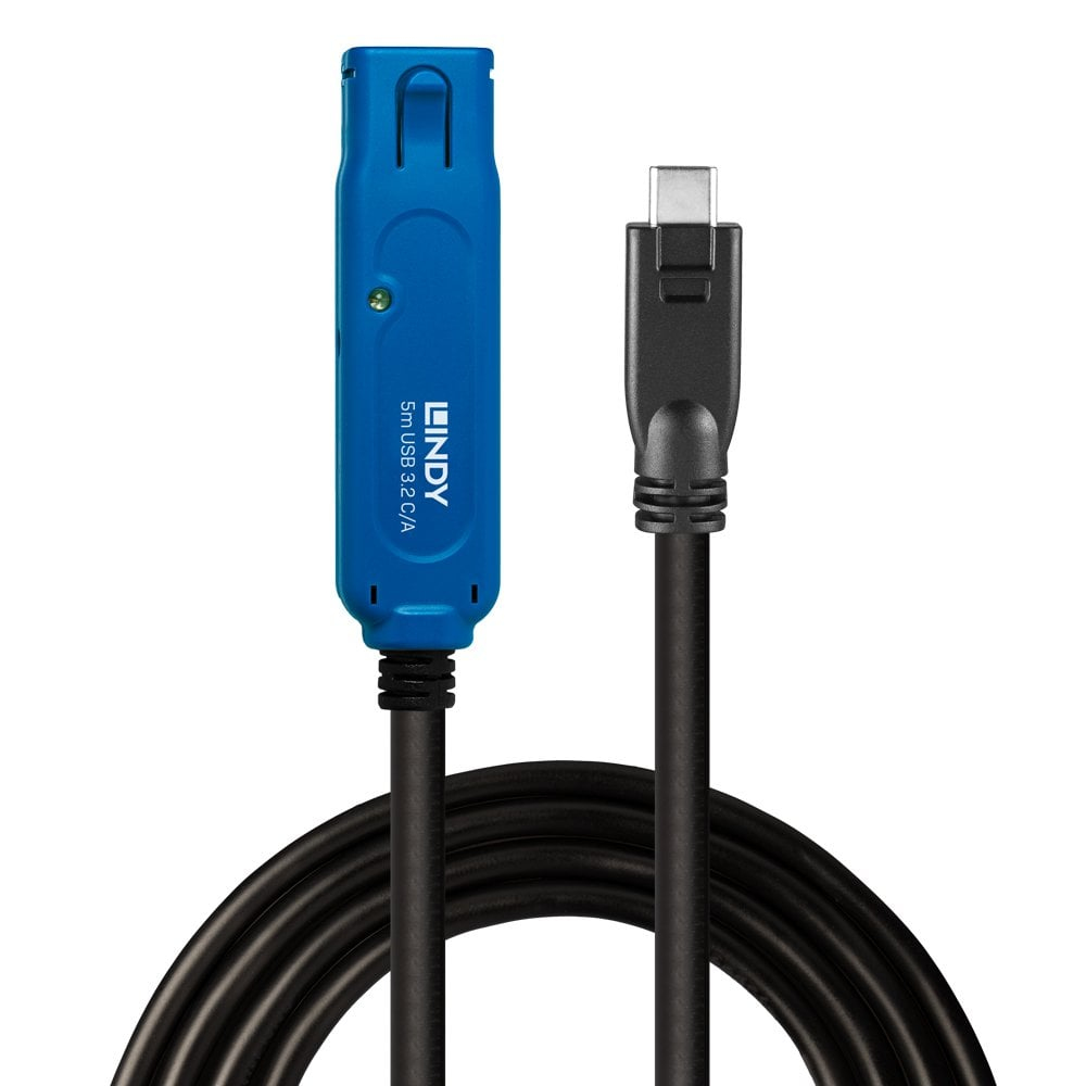 LINDY USB 3.2 Gen 1 C/&shy;A Aktivverlängerung Pro 5m